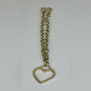 Elegant Silver Heart Pendant Necklace